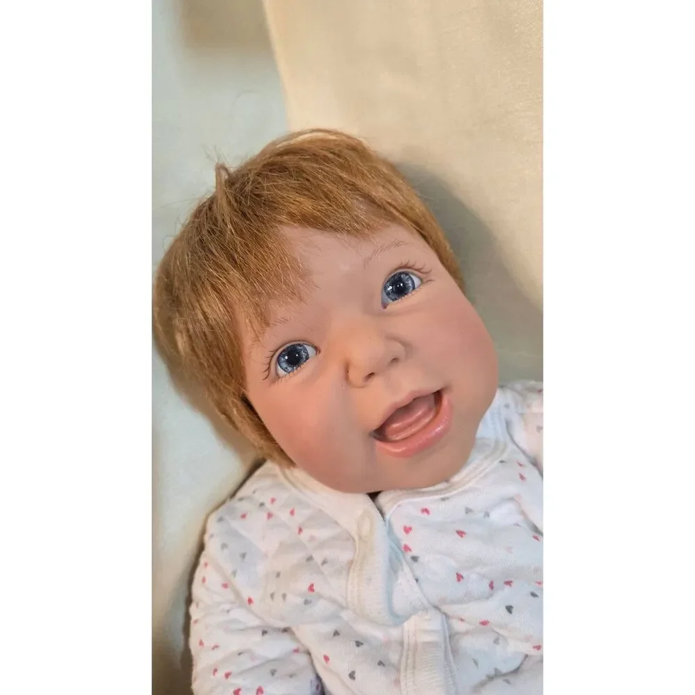 Lee Middleton original baby doll artist Reva Schick red hair lifelike